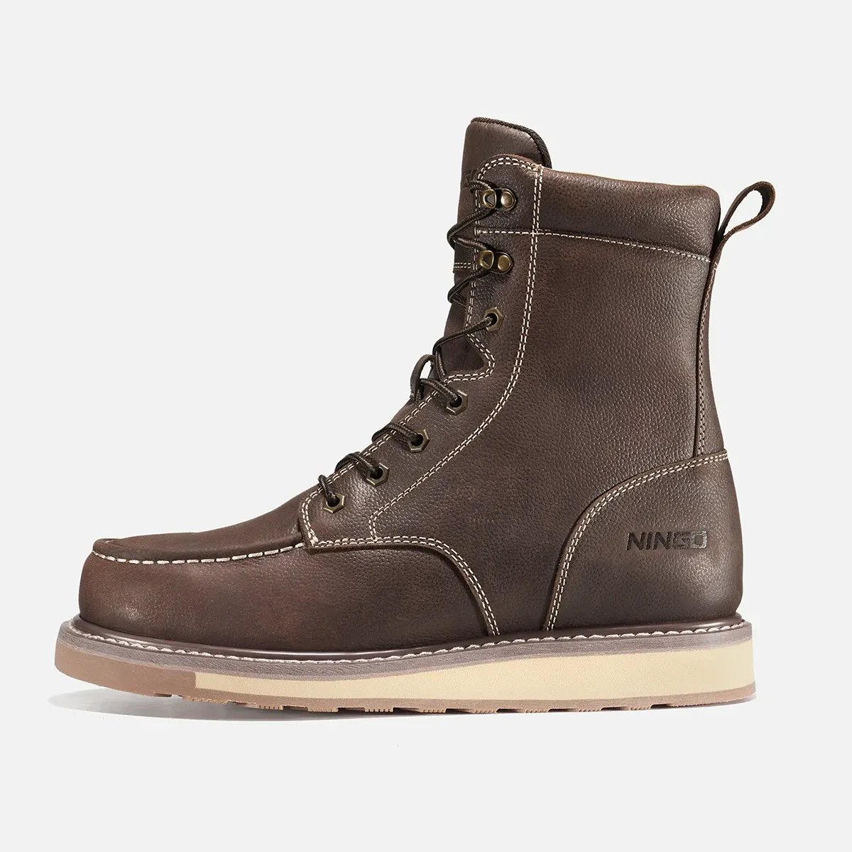 Men's Moc Toe Waterproof Safety Boots image2