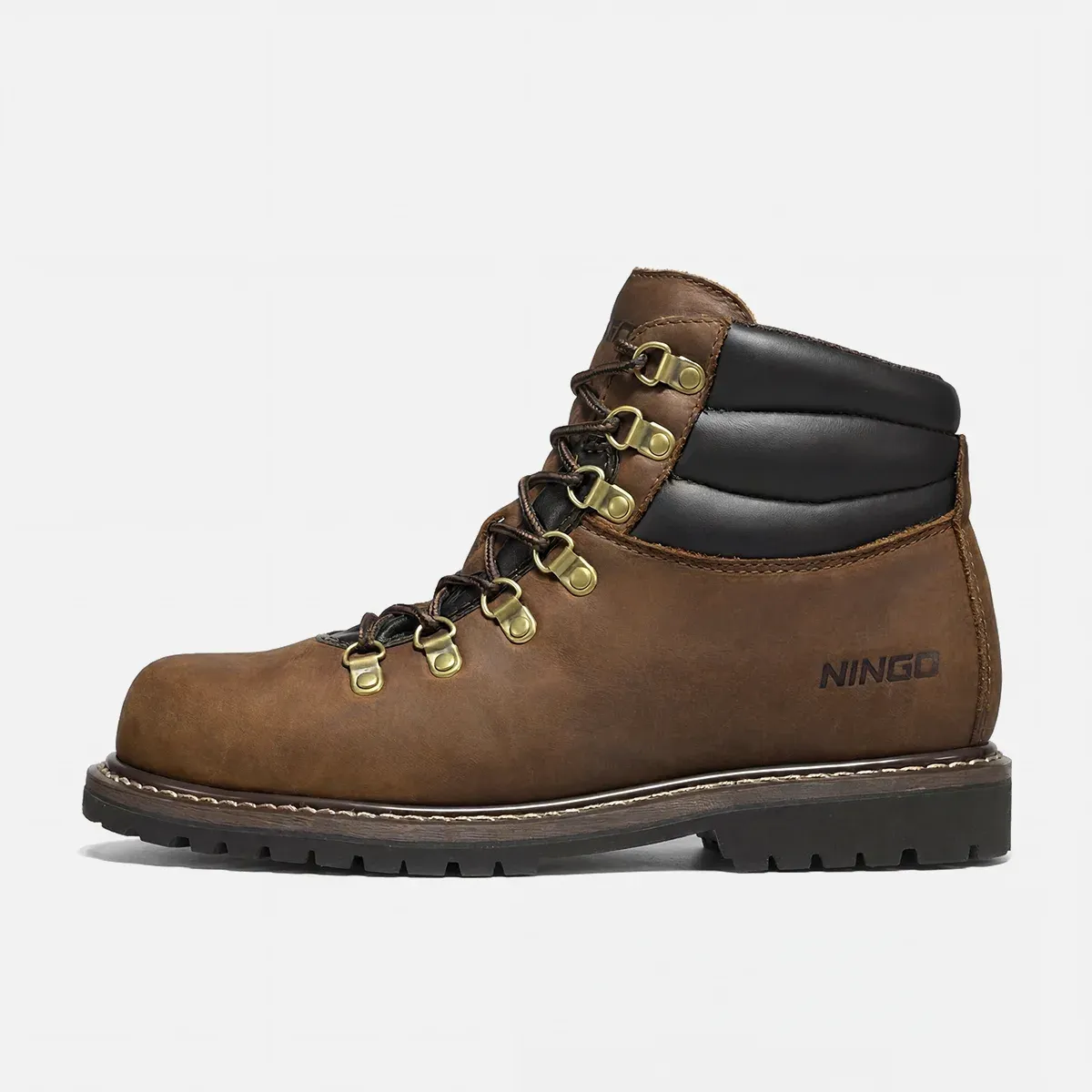 Men's RuggedWay Steel Toe Work Boots image2 Men's RuggedWay Steel Toe Work Boots image2