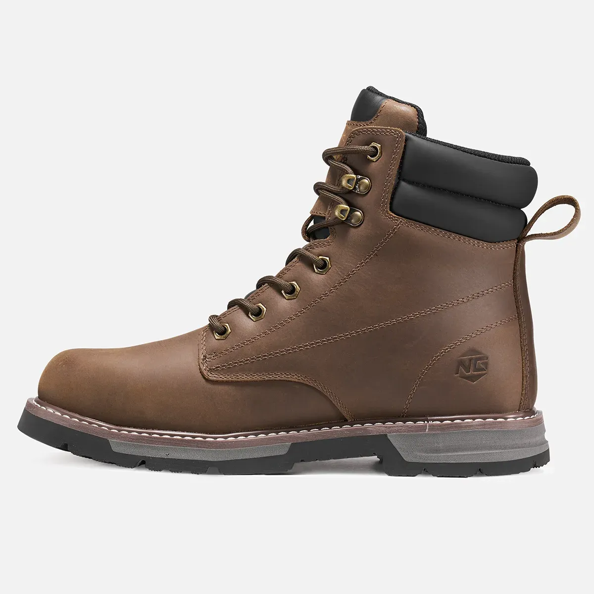 Men's RoverLeather Steel Toe Work Boots image2