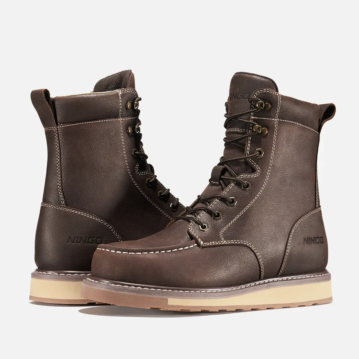 Men's Moc Toe Waterproof Safety Boots image7