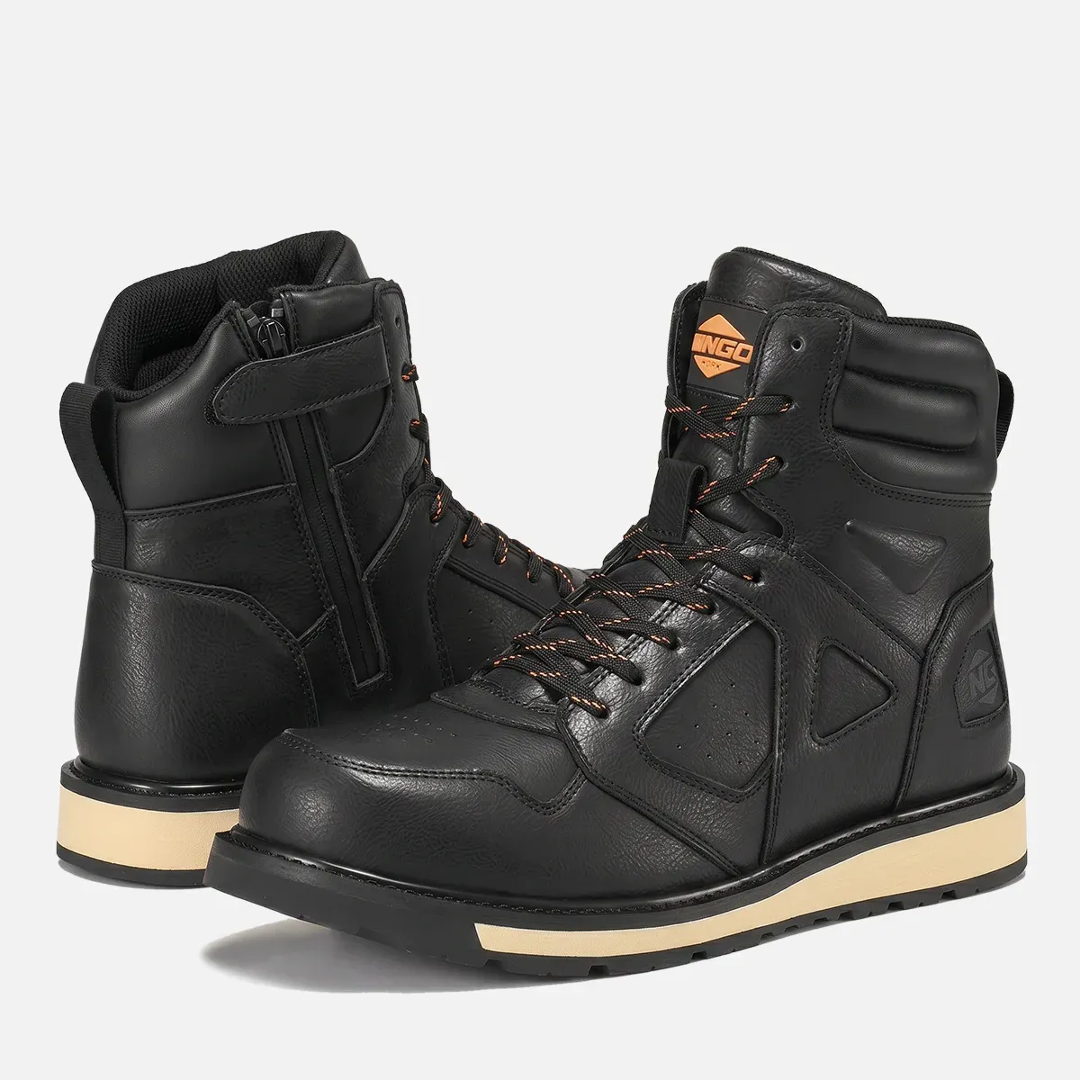 Men's IronArc Steel Toe Side-Zipper Work Boots image7
