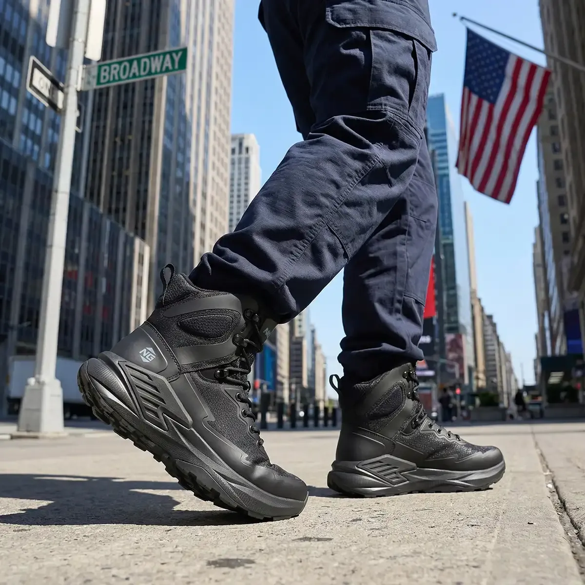 Men's Traverse Waterproof Tactical Boots Ankle Protection image2