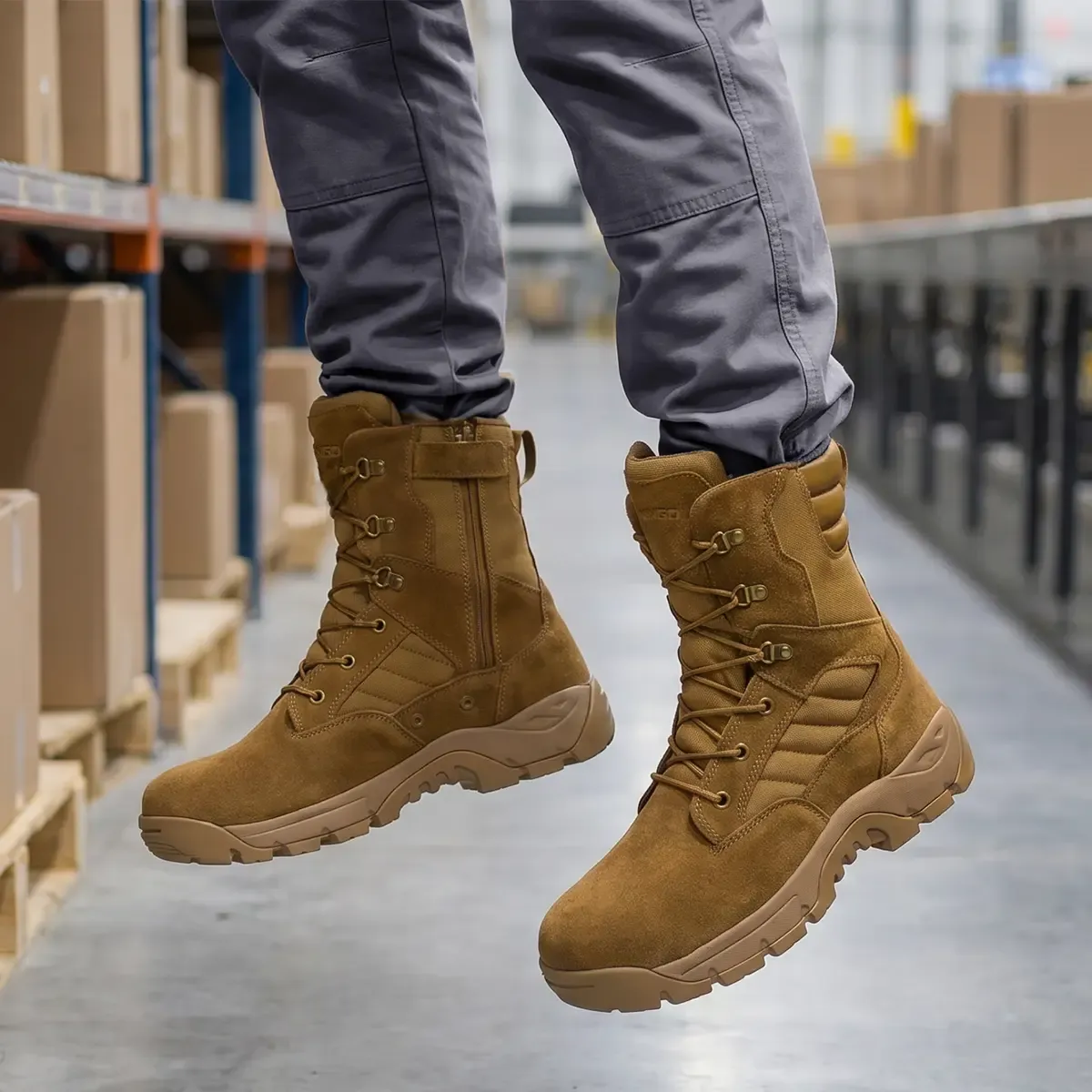 Men's Rampart Steel Toe Work Boots Waterproof image2