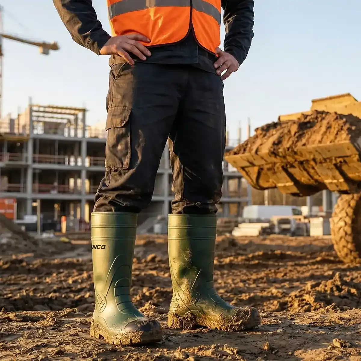Men's TerraArmor Steel Toe Rain Boots image8