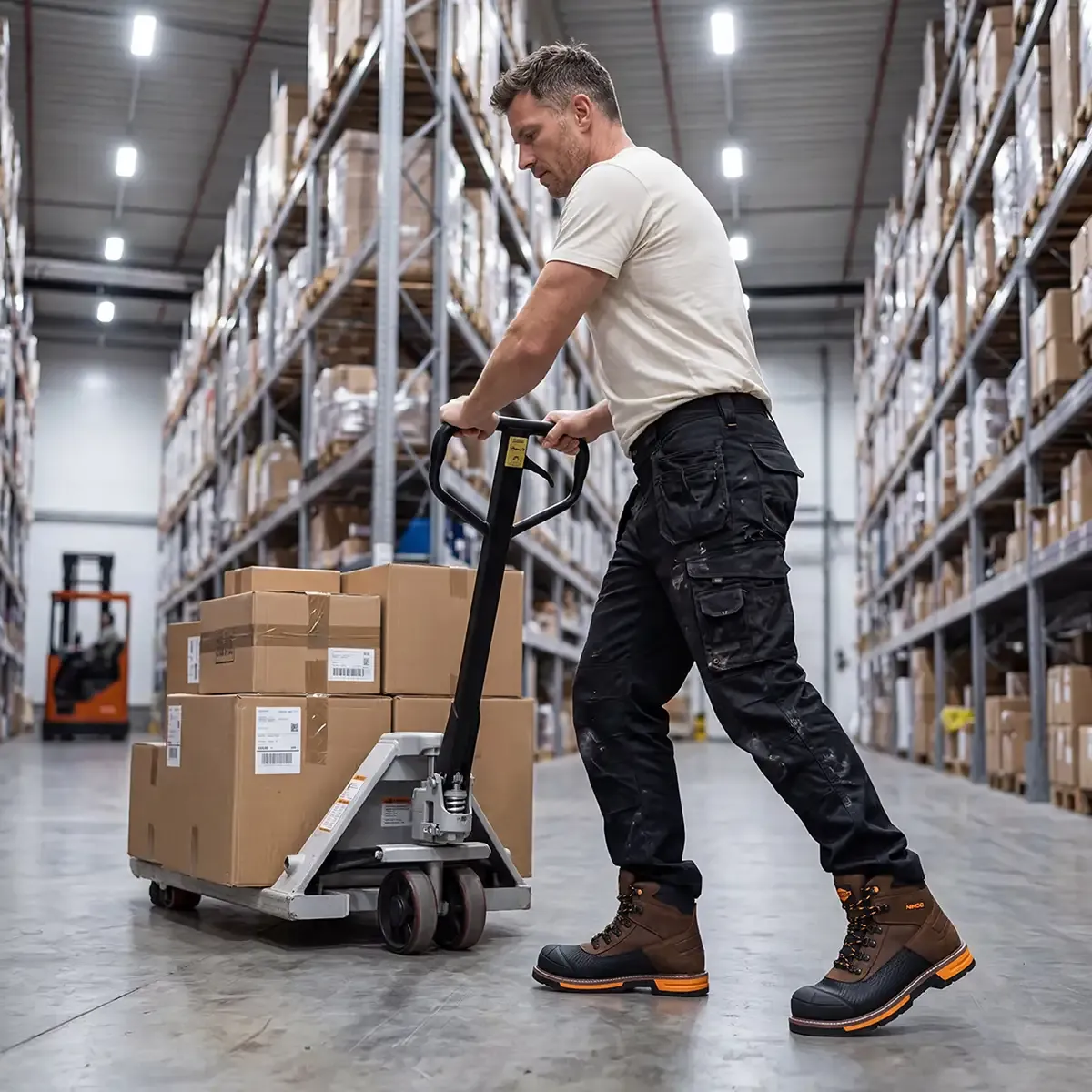 Men's Dual-Defense Steel Toe Work Boots image9