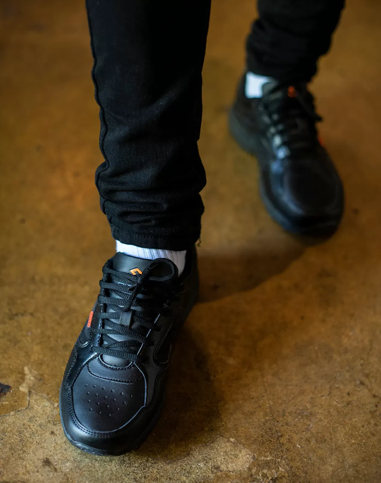 Men's Non Slip Kitchen Shoes Black image6 Men's Non Slip Kitchen Shoes Black image6