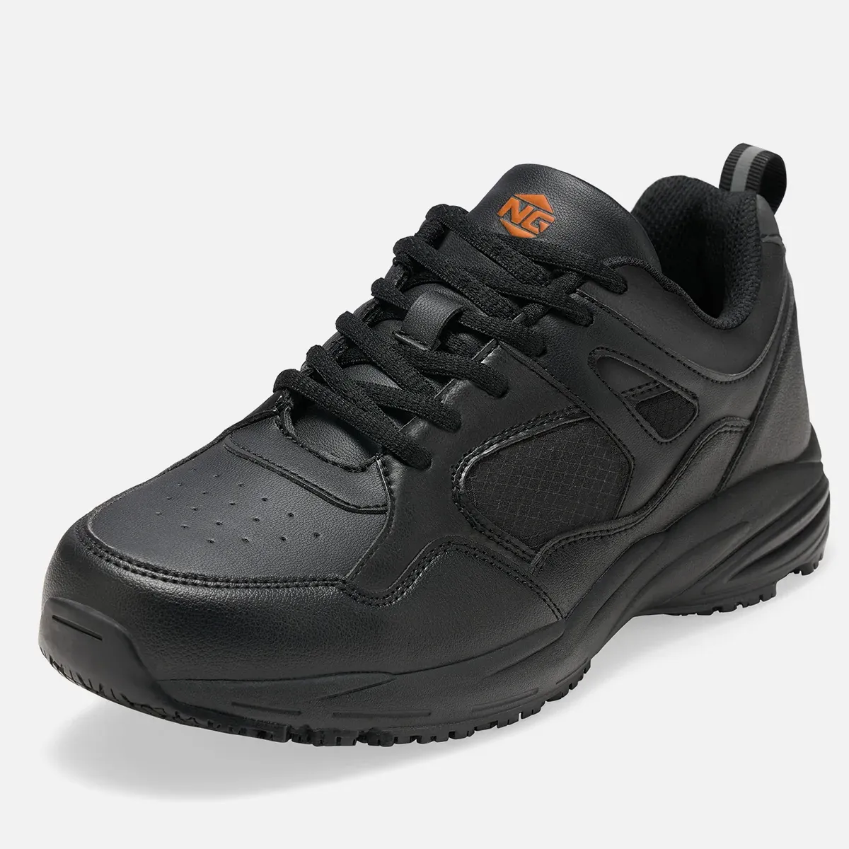 Men's Non Slip Kitchen Shoes Black image1 Men's Non Slip Kitchen Shoes Black image1