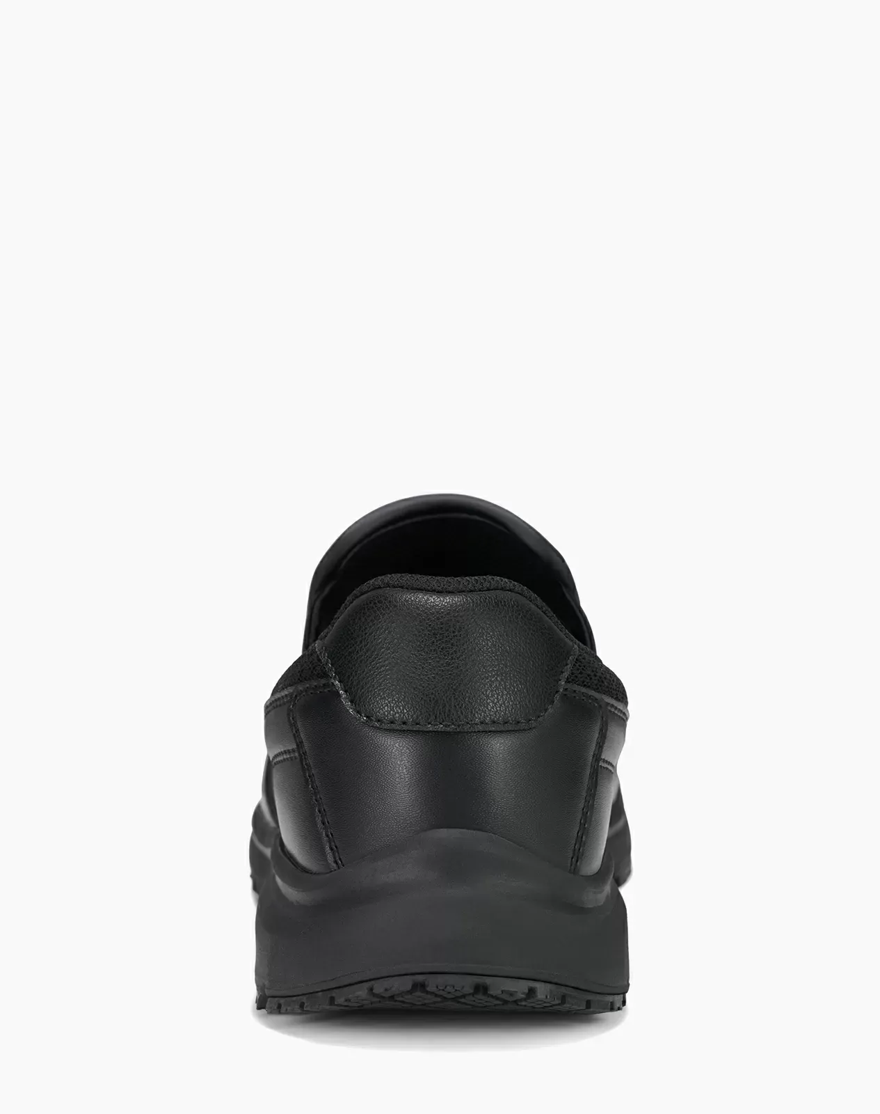 Men's Slip On Slip Resistant Shoes Black image4 Men's Slip On Slip Resistant Shoes Black image4