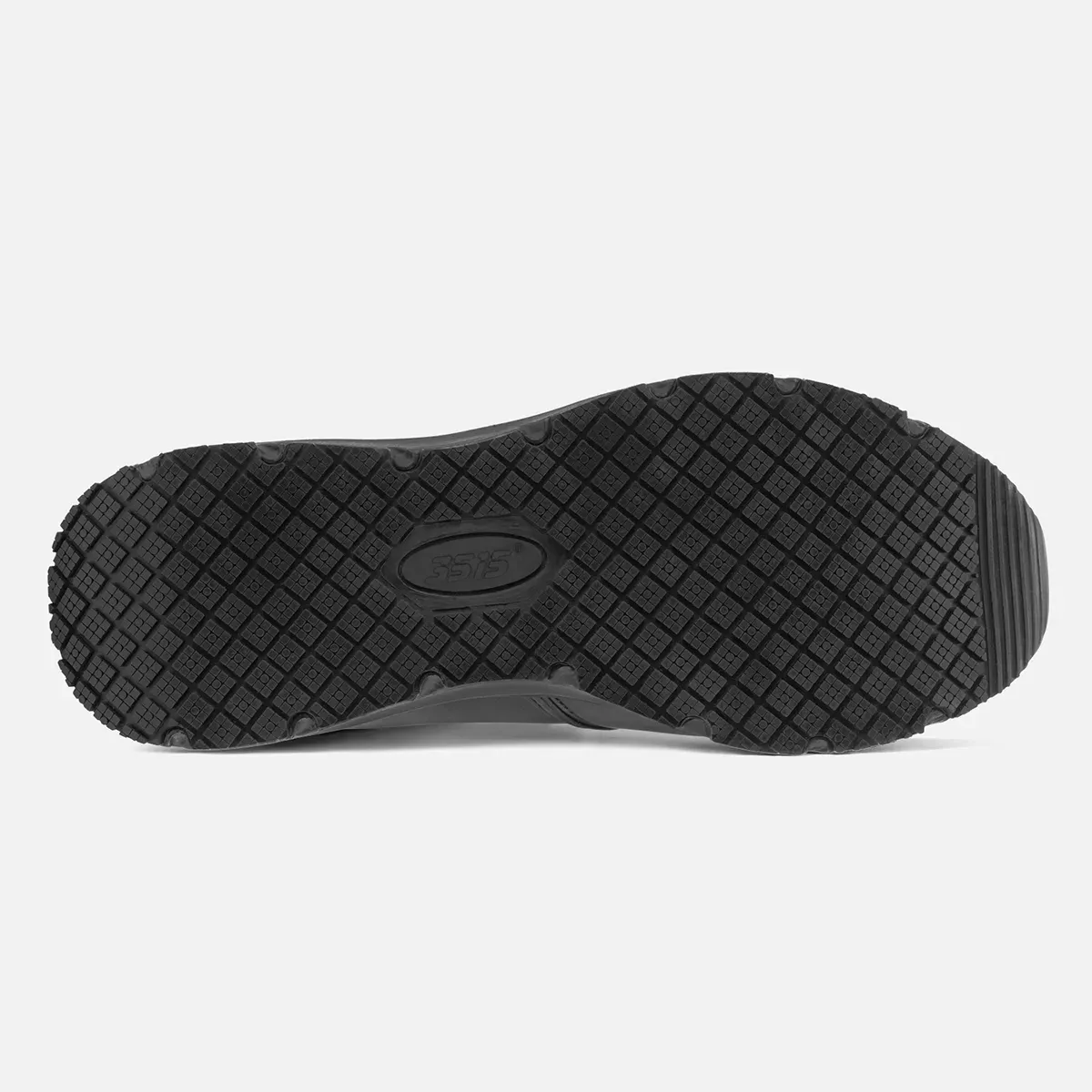 Men's Slip On Slip Resistant Shoes Black image4