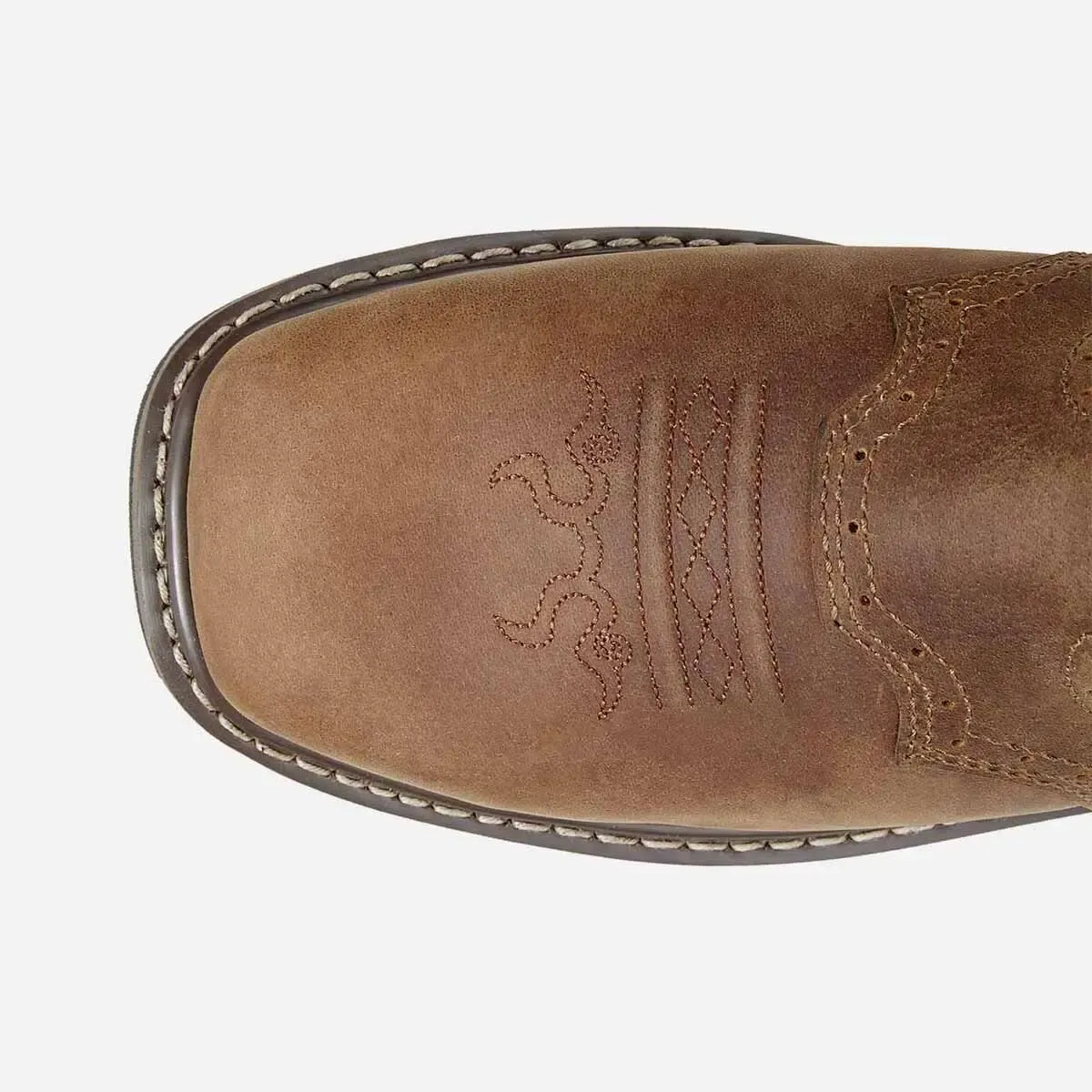 Men's Steel Toe Western Work Boots Camel image3 Men's Steel Toe Western Work Boots Camel image3