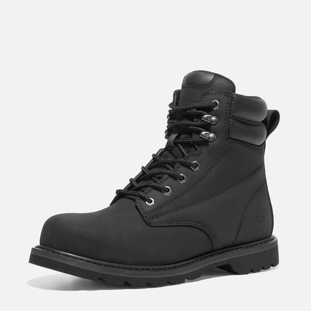 Men's TitanGuard Leather Martin Boots Black image1 Men's TitanGuard Leather Martin Boots Black image1