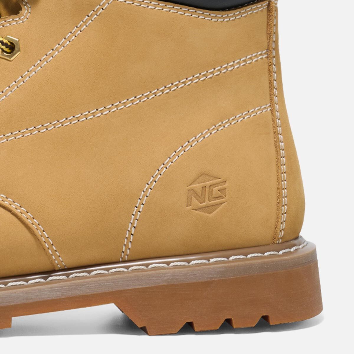 Men's TitanGuard Leather Martin Boots Yellow image6 Men's TitanGuard Leather Martin Boots Yellow image6