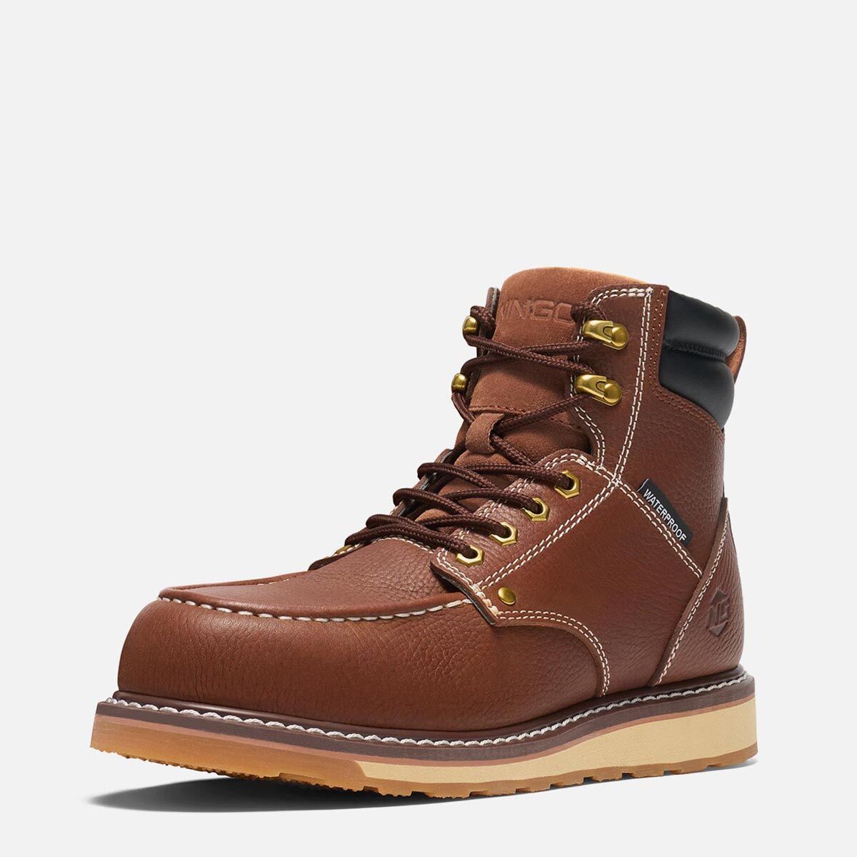 Men's AnkleGuard Work Shoes Tan image1 Men's AnkleGuard Work Shoes Tan image1