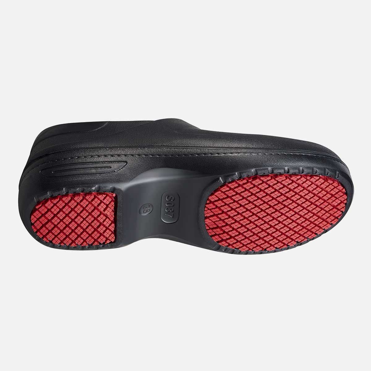 Women's Slip-on Work Shoes Black image4 Women's Slip-on Work Shoes Black image4