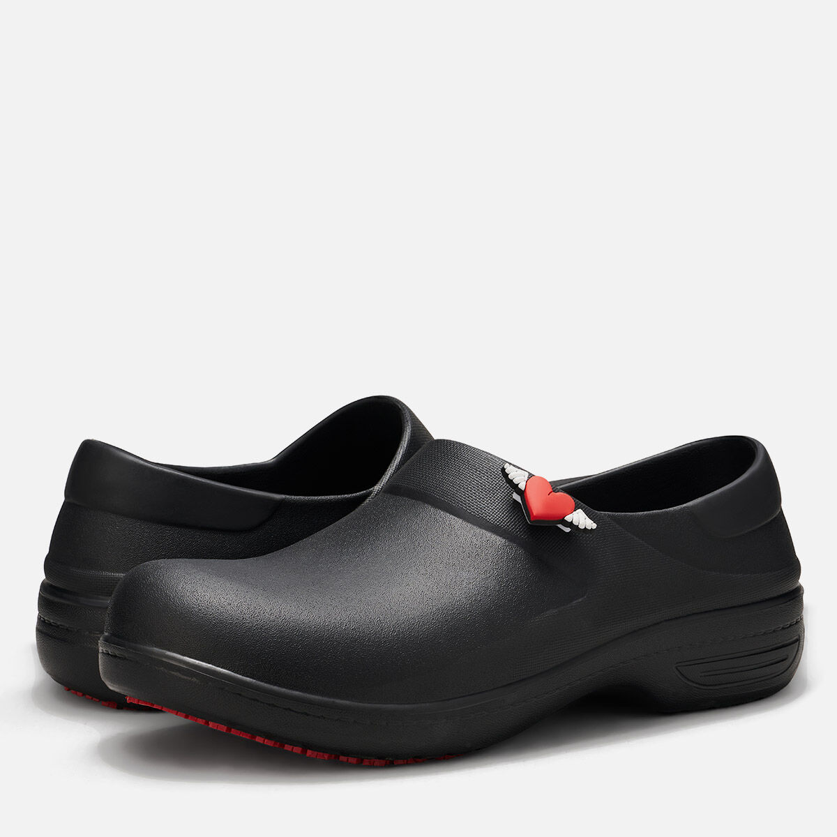 Women's Slip-on Work Shoes Black image6 Women's Slip-on Work Shoes Black image6