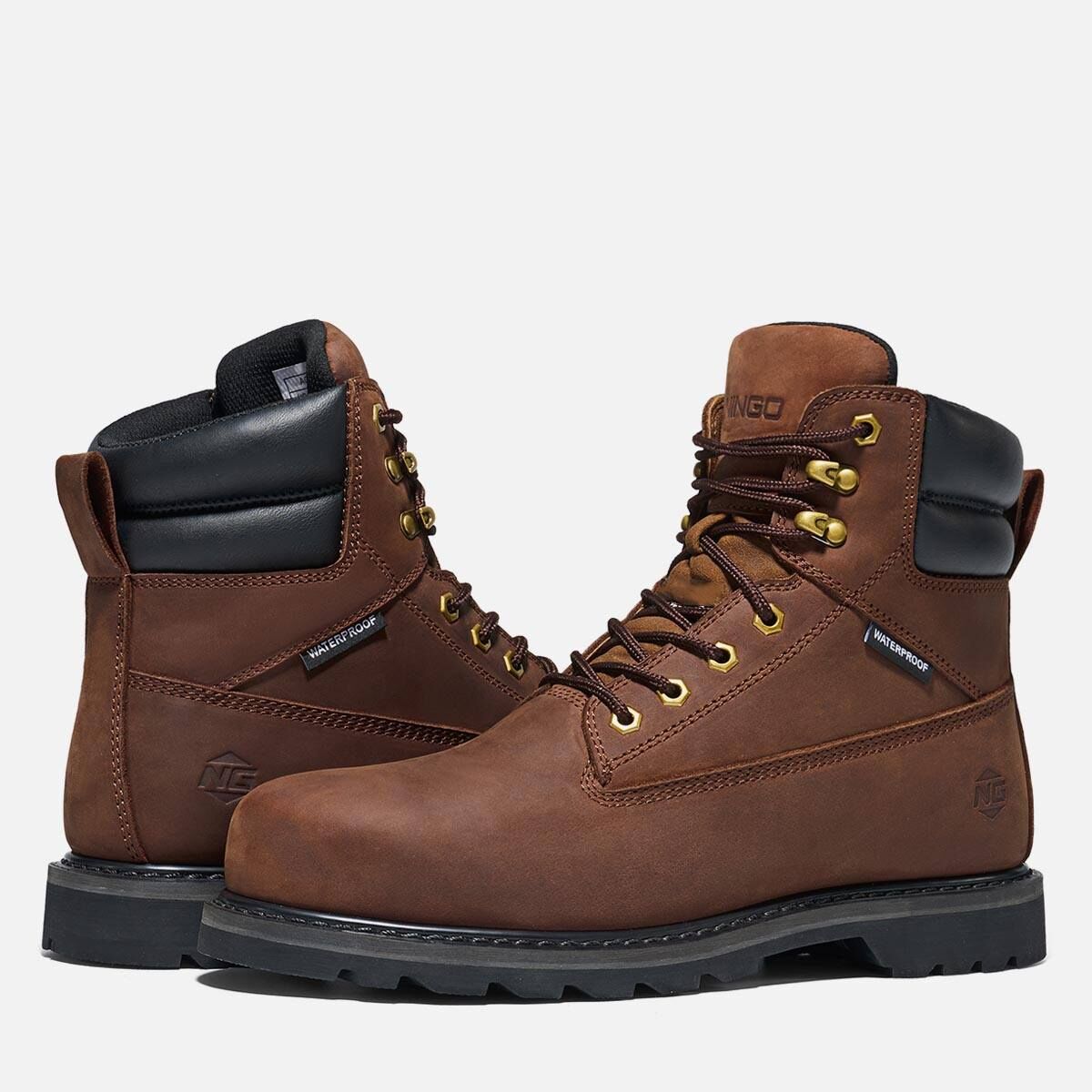 Men's HeritageForge Safety Boots Brown image8
