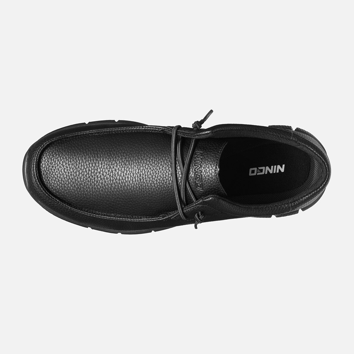 Men's Waterproof Slip-resistant Work Shoes Black image3 Men's Waterproof Slip-resistant Work Shoes Black image3