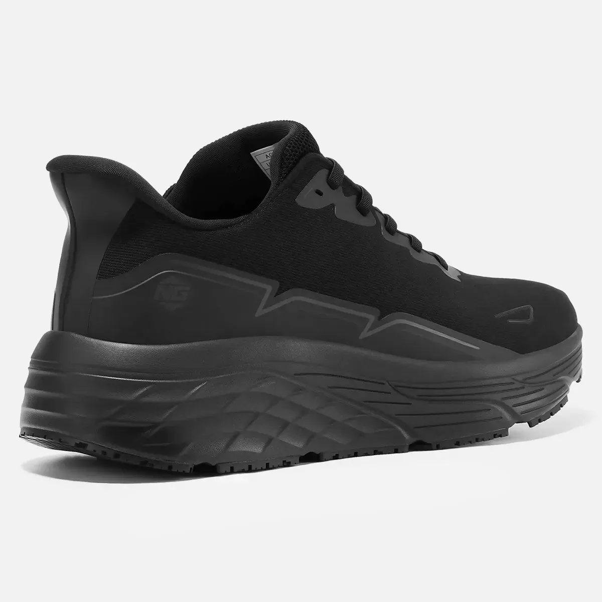 Women's SureStep Waterproof Slip-Resistant Shoes Black image3