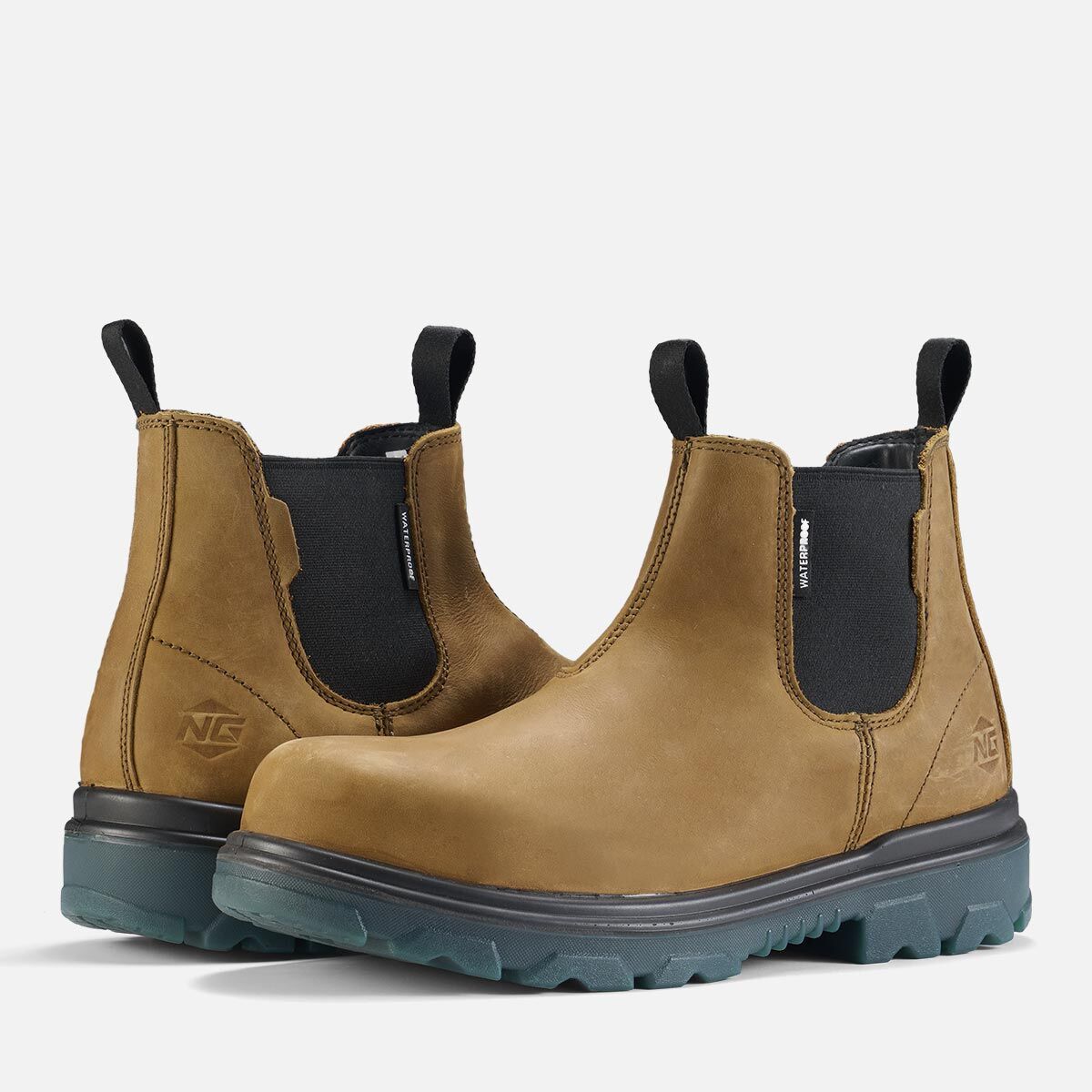 Men's HeritageForge Chelsea Safety Boots Camel image6 Men's HeritageForge Chelsea Safety Boots Camel image6