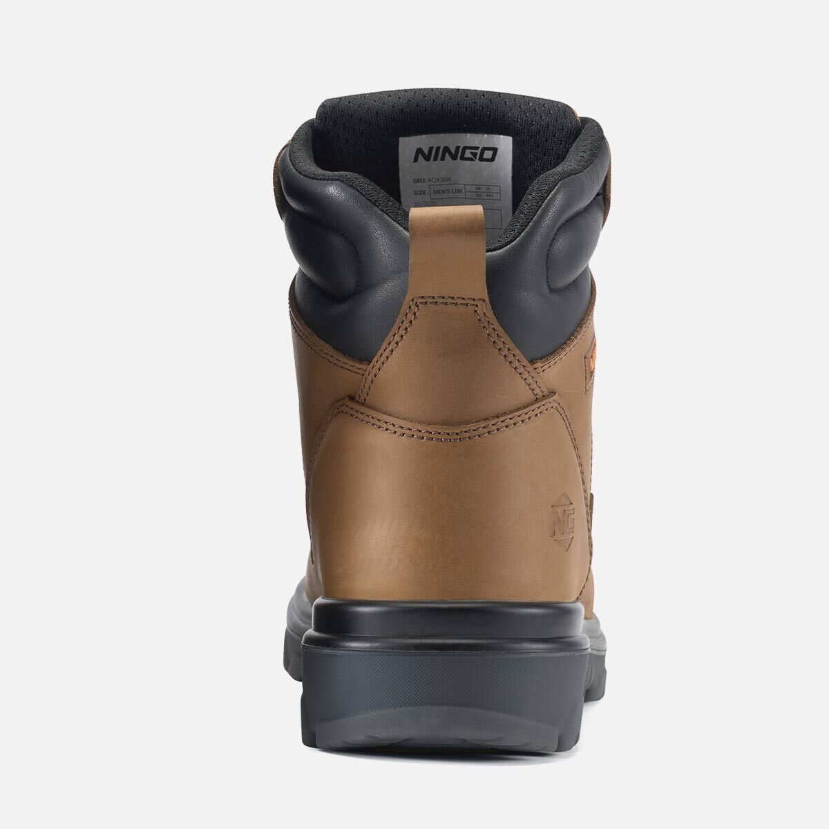 Men's TitanGuard Leather Safety Boots Camel image5