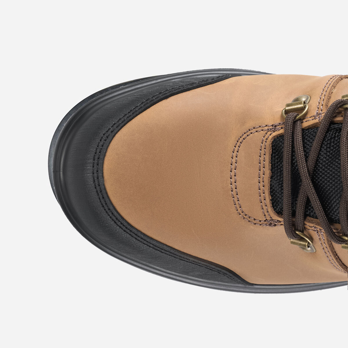 Men's TitanGuard Steel Toe Work Boots Camel image3