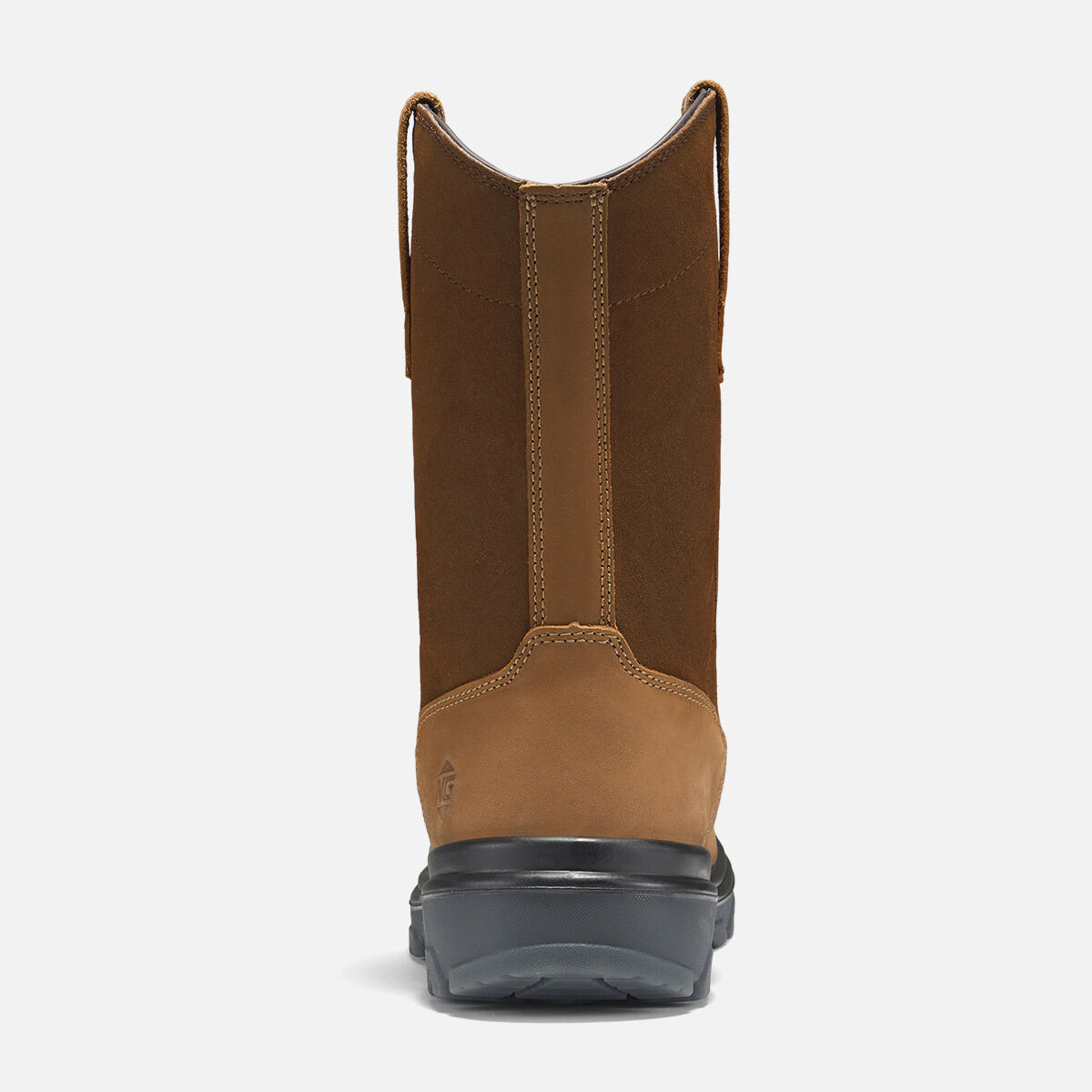 Men's Moc Toe Wellington Boots Tan image5 Men's Moc Toe Wellington Boots Tan image5