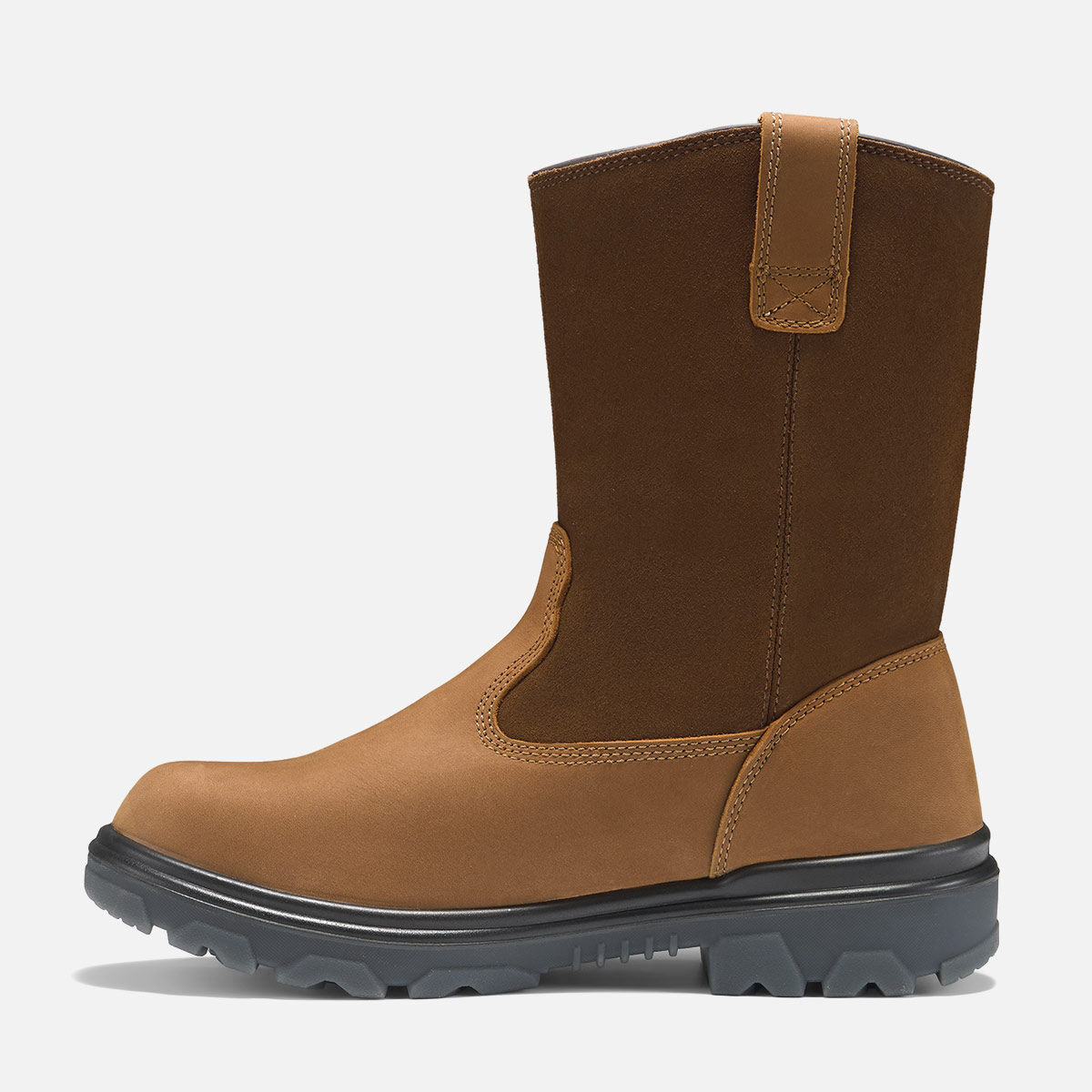 Men's HeritageForge Wellington Safety Boots Tan image2
