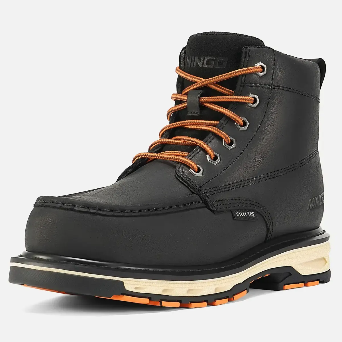 Men's Groundwork Leather Safety Boots Black image1 Men's Groundwork Leather Safety Boots Black image1