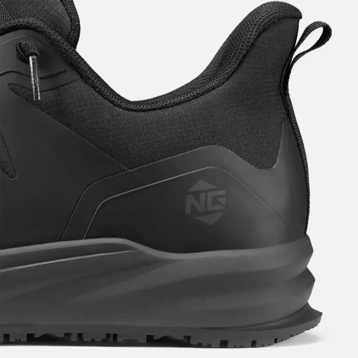 Men's HydroShield Non-Slip Work Shoes Black image5