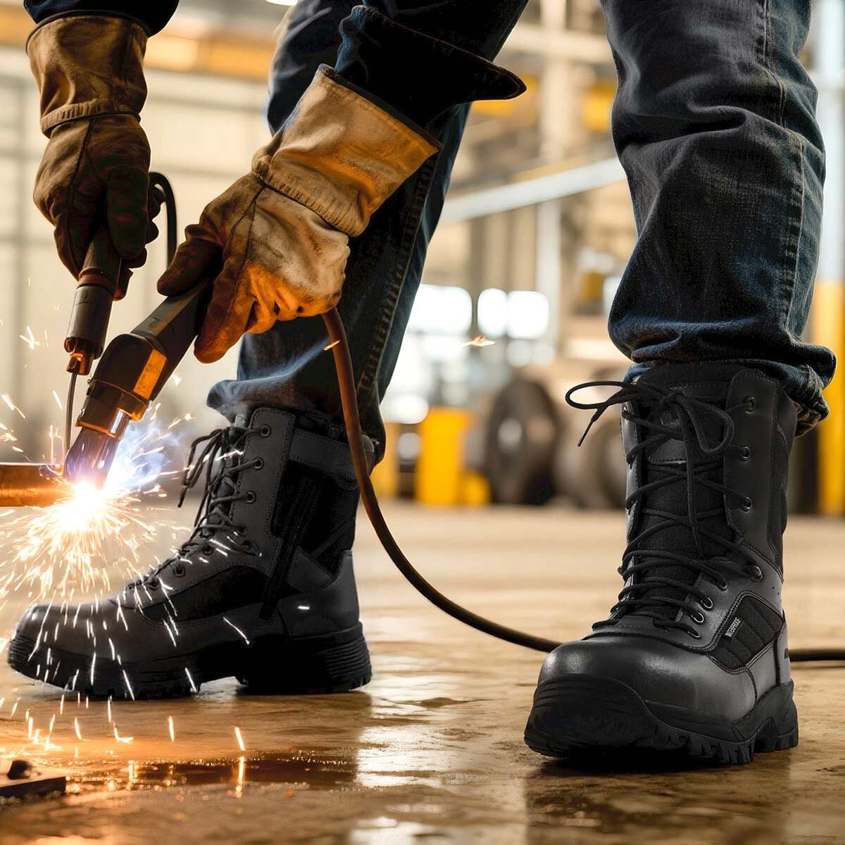 Men's Tactical Work Boots New Arrivals image2