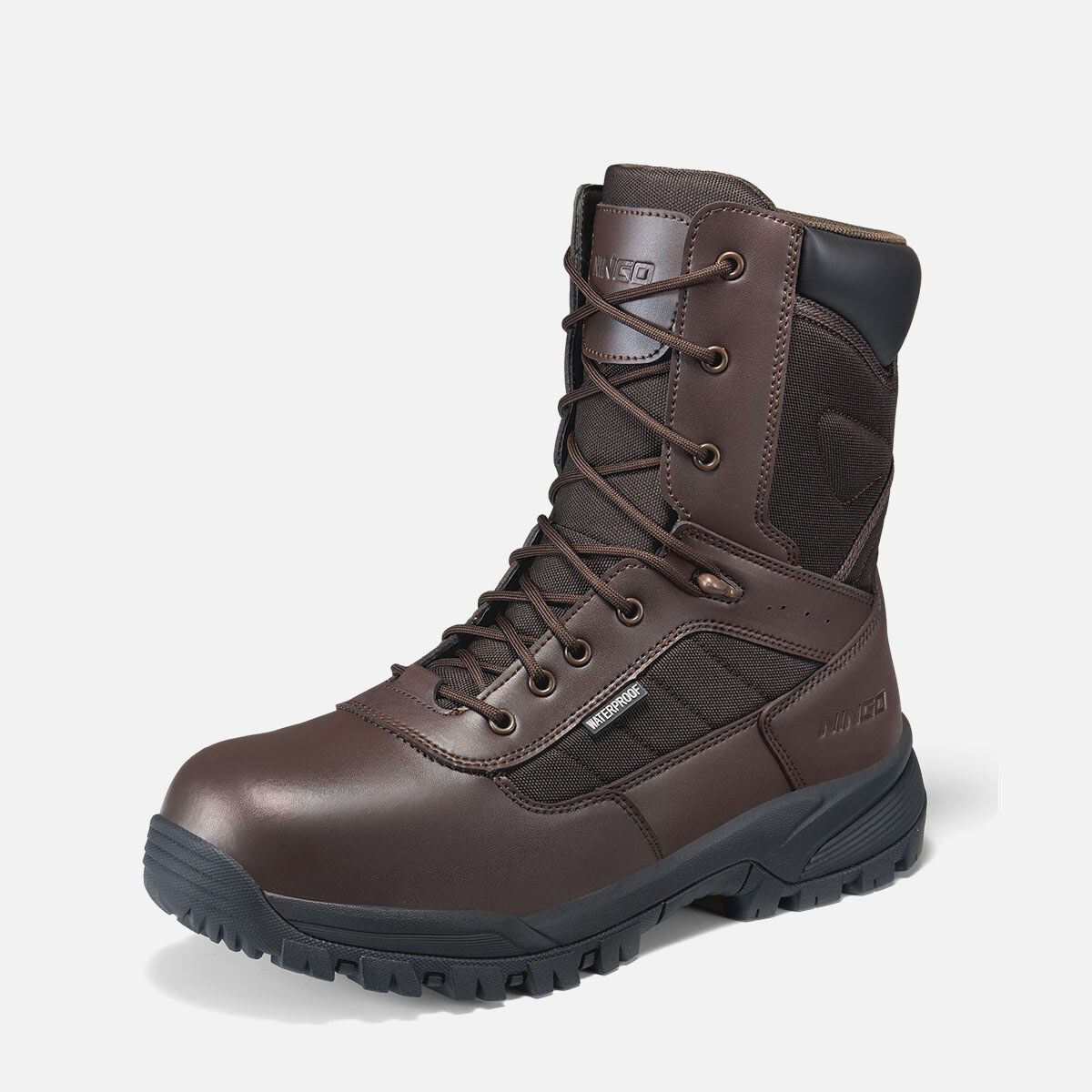 Men's Tactical Work Boots Brown image1