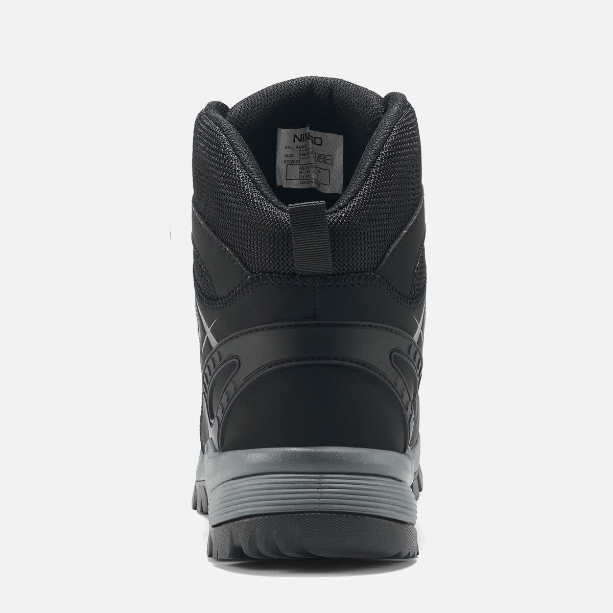 Men's Athletic Steel Toe Work Boots Black image5 Men's Athletic Steel Toe Work Boots Black image5