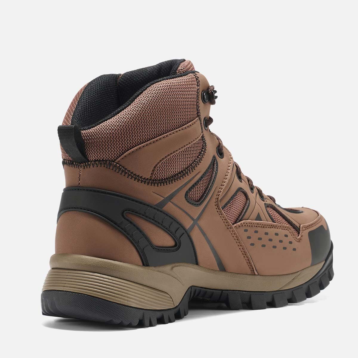 Men's Athletic Steel Toe Work Boots Brown image7 Men's Athletic Steel Toe Work Boots Brown image7