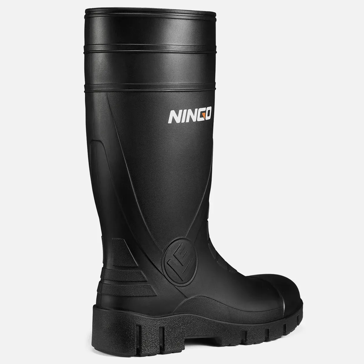 Men's TerraArmor Steel Toe Rain Boots Black image5