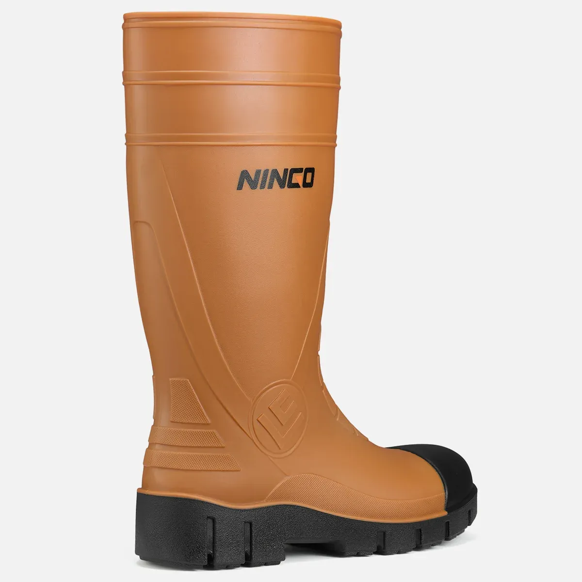 Men's TerraArmor Steel Toe Rain Boots Brown image5