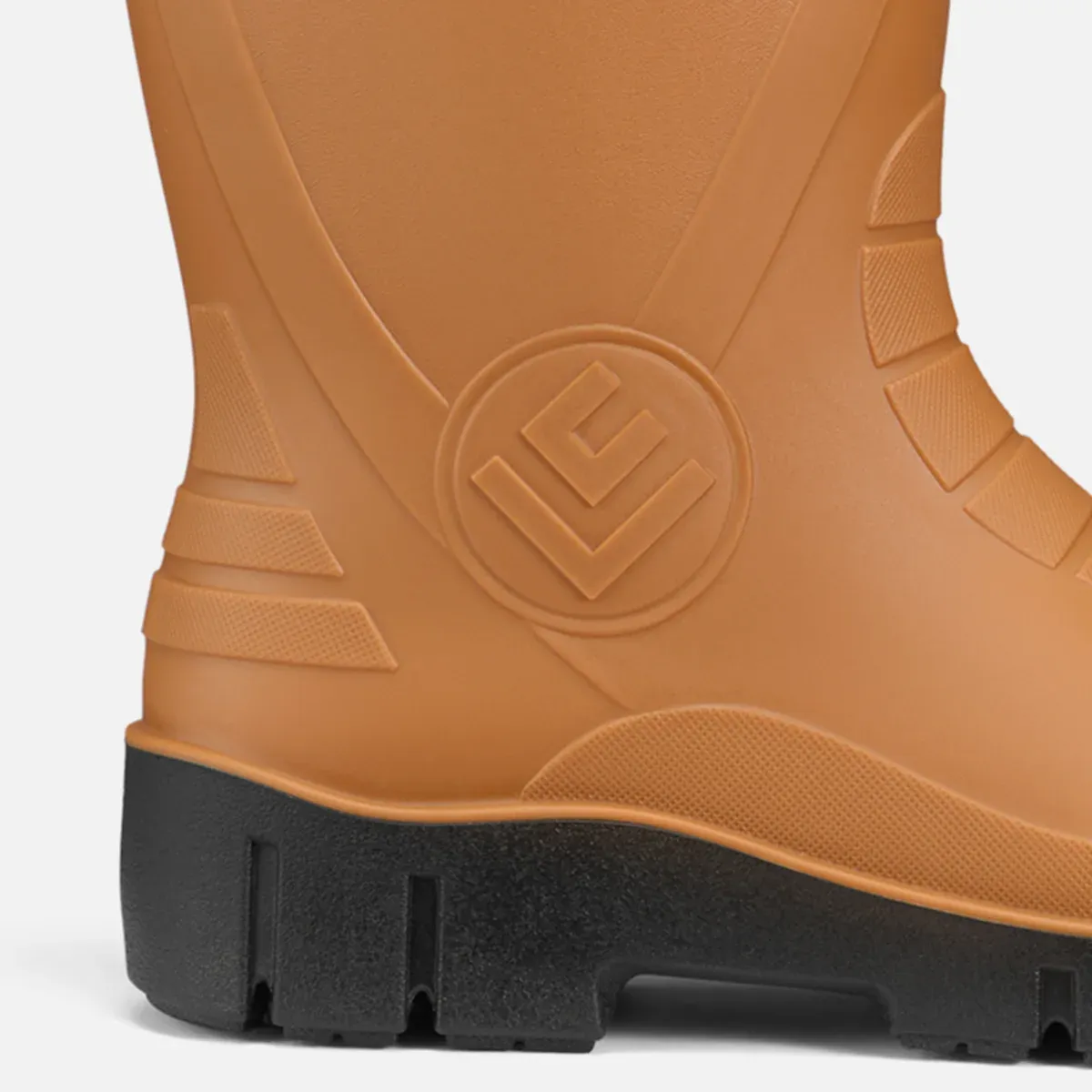 Men's TerraArmor Steel Toe Rain Boots Brown image6