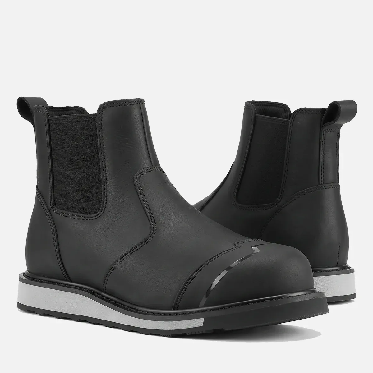 Men's OmniShield EH Steel Toe Chelsea Boots Black image7