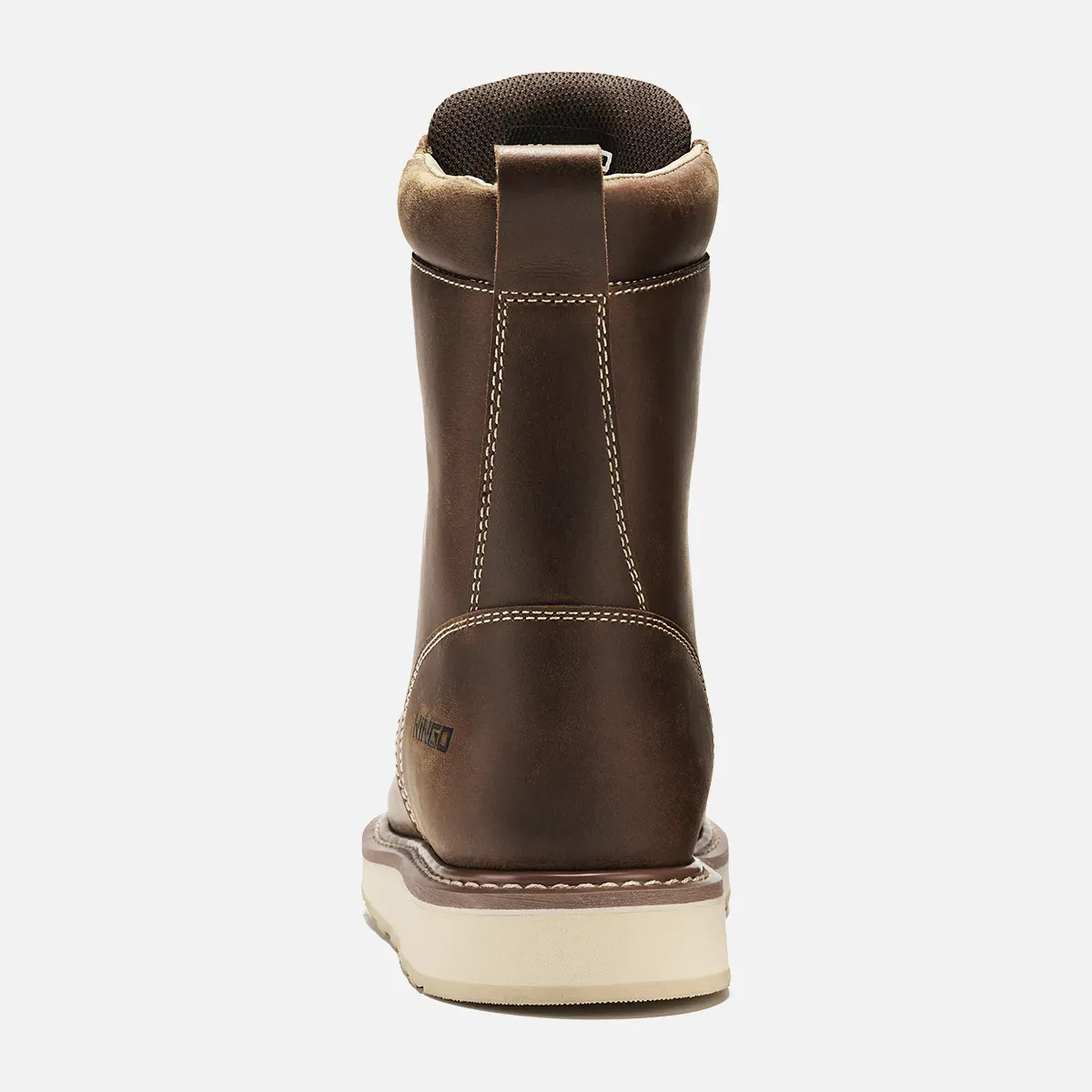 Men's Moc Toe Waterproof Safety Boots Brown image5