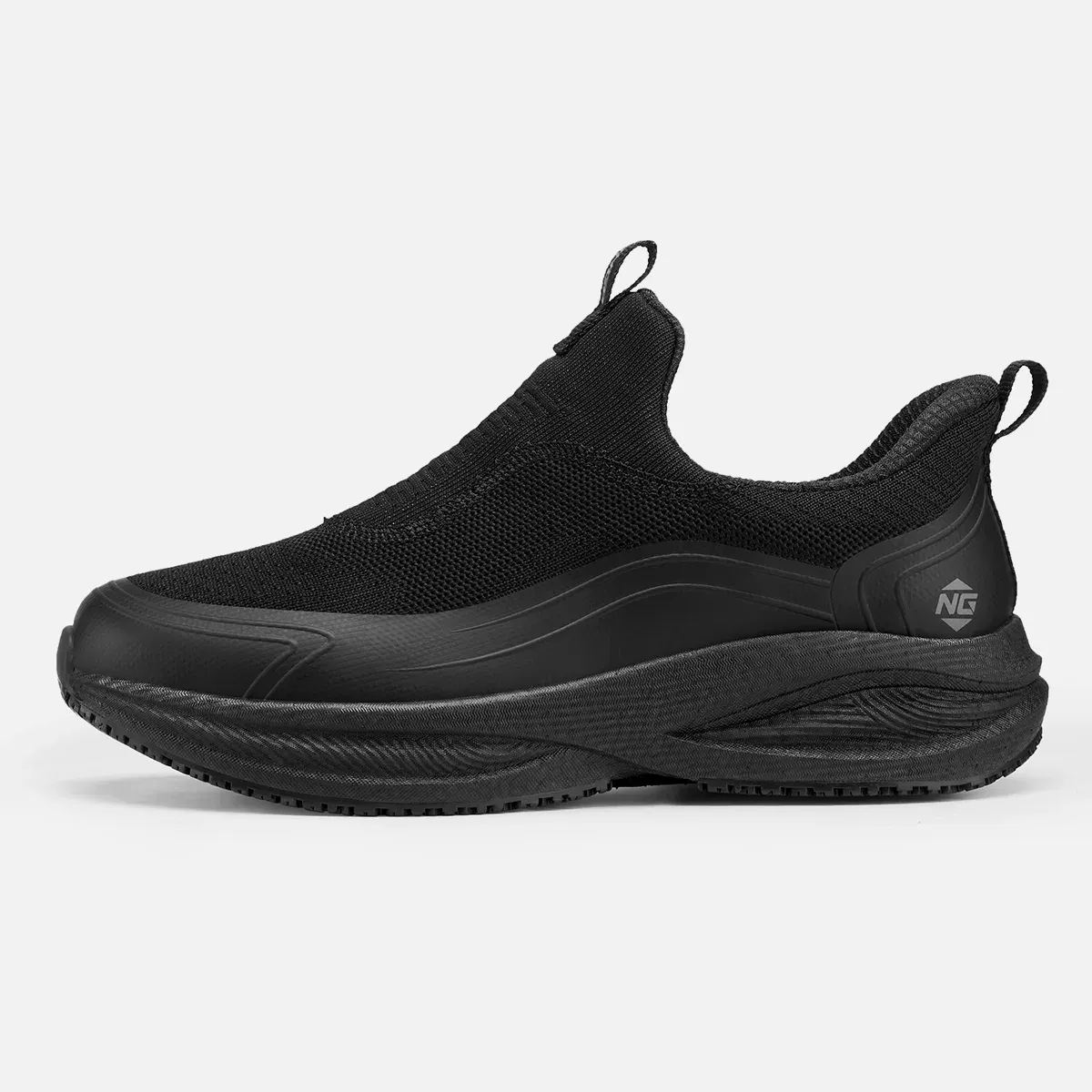 Men's Nimbus Slip-On Waterproof Shoes Black image2 Men's Nimbus Slip-On Waterproof Shoes Black image2