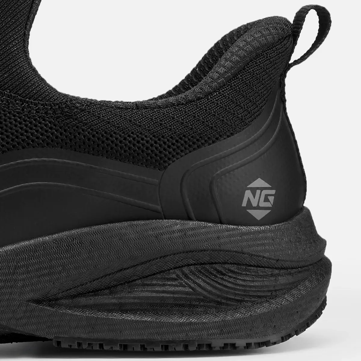 Men's Nimbus Slip-On Waterproof Shoes Black image4 Men's Nimbus Slip-On Waterproof Shoes Black image4