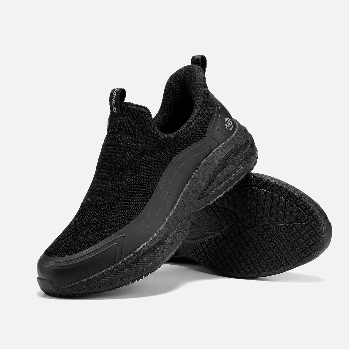 Men's Nimbus Slip-On Waterproof Shoes Black image6 Men's Nimbus Slip-On Waterproof Shoes Black image6