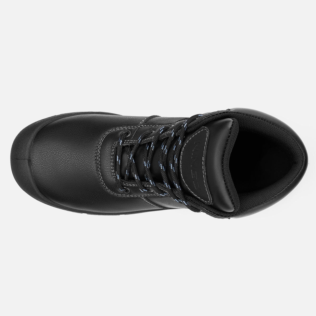 Men's Steel Toe Work Boots Black image3 Men's Steel Toe Work Boots Black image3