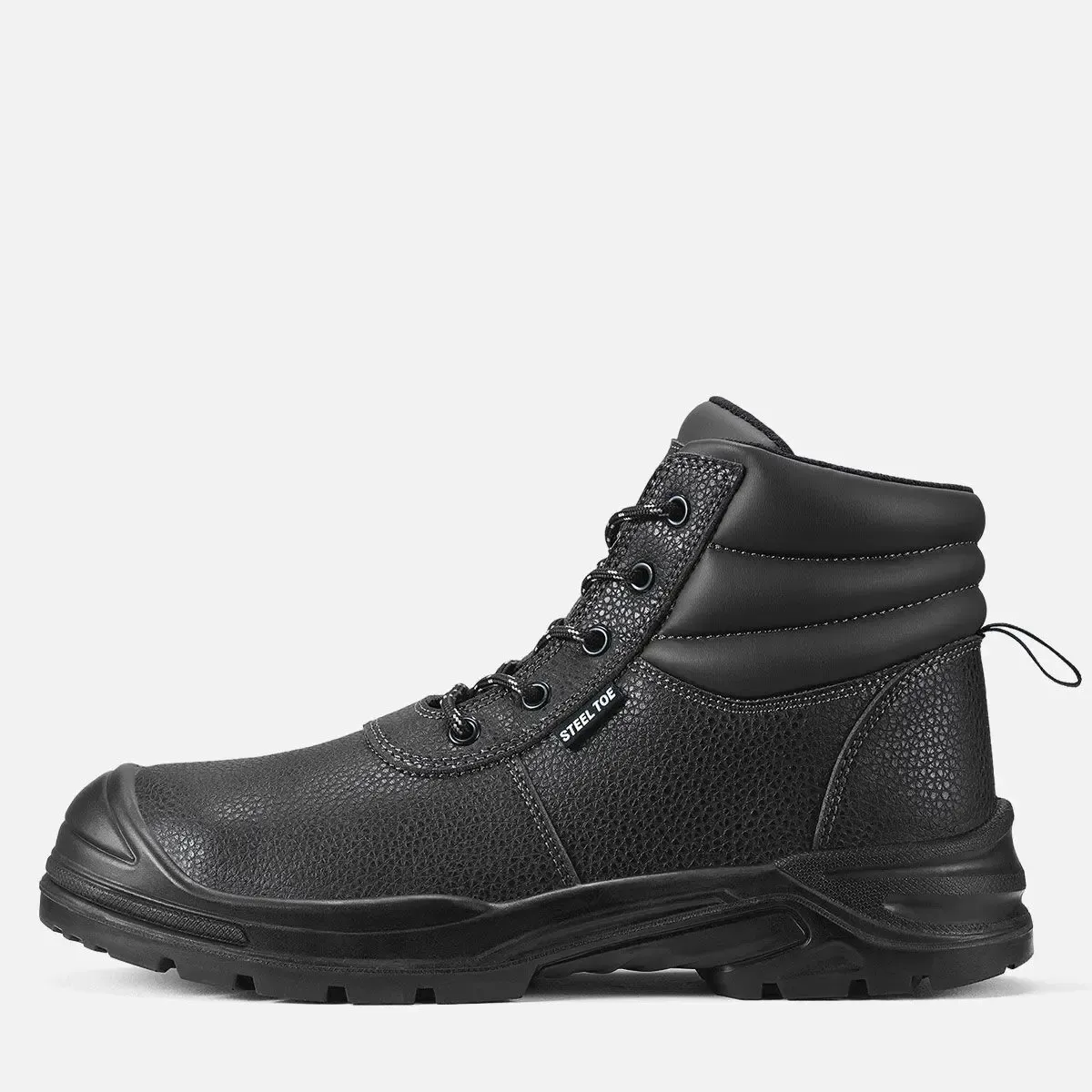 Men's Steel Toe Work Boots Grey image2