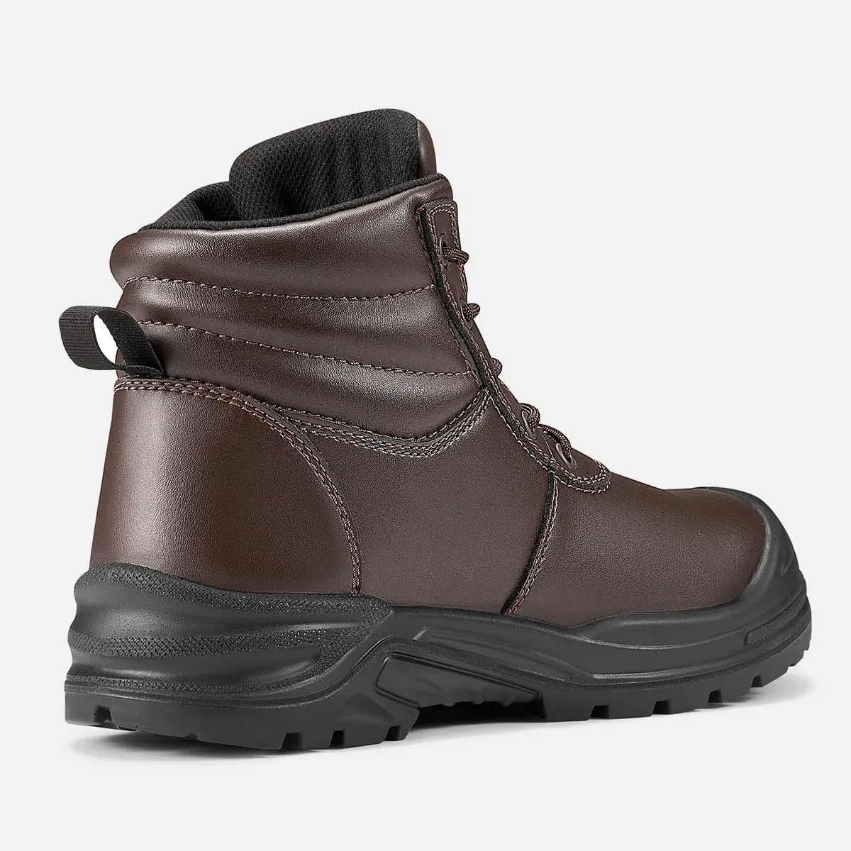 Men's Steel Toe Work Boots Dark Brown image4 Men's Steel Toe Work Boots Dark Brown image4