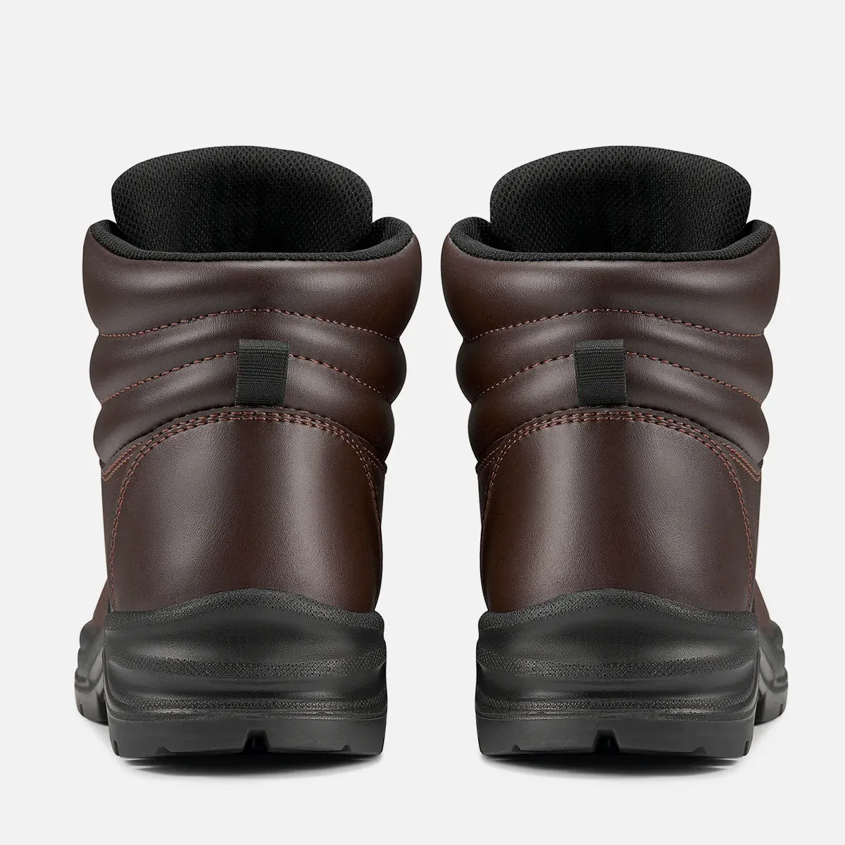 Men's Steel Toe Work Boots Dark Brown image5 Men's Steel Toe Work Boots Dark Brown image5