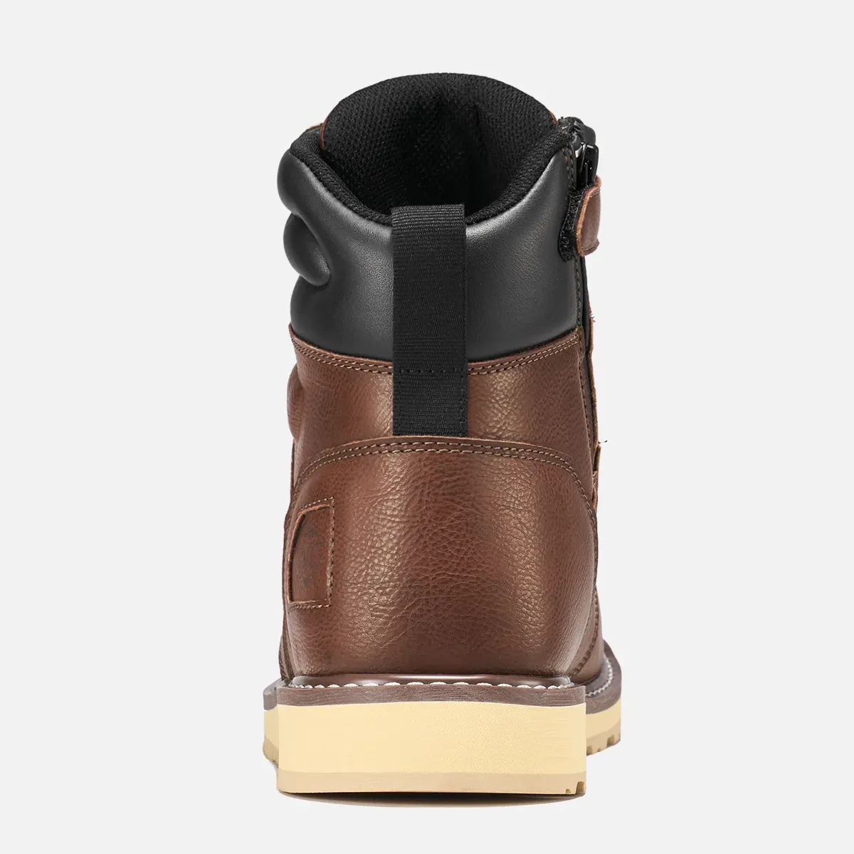 Men's IronArc Steel Toe Side-Zipper Work Boots Brown image5