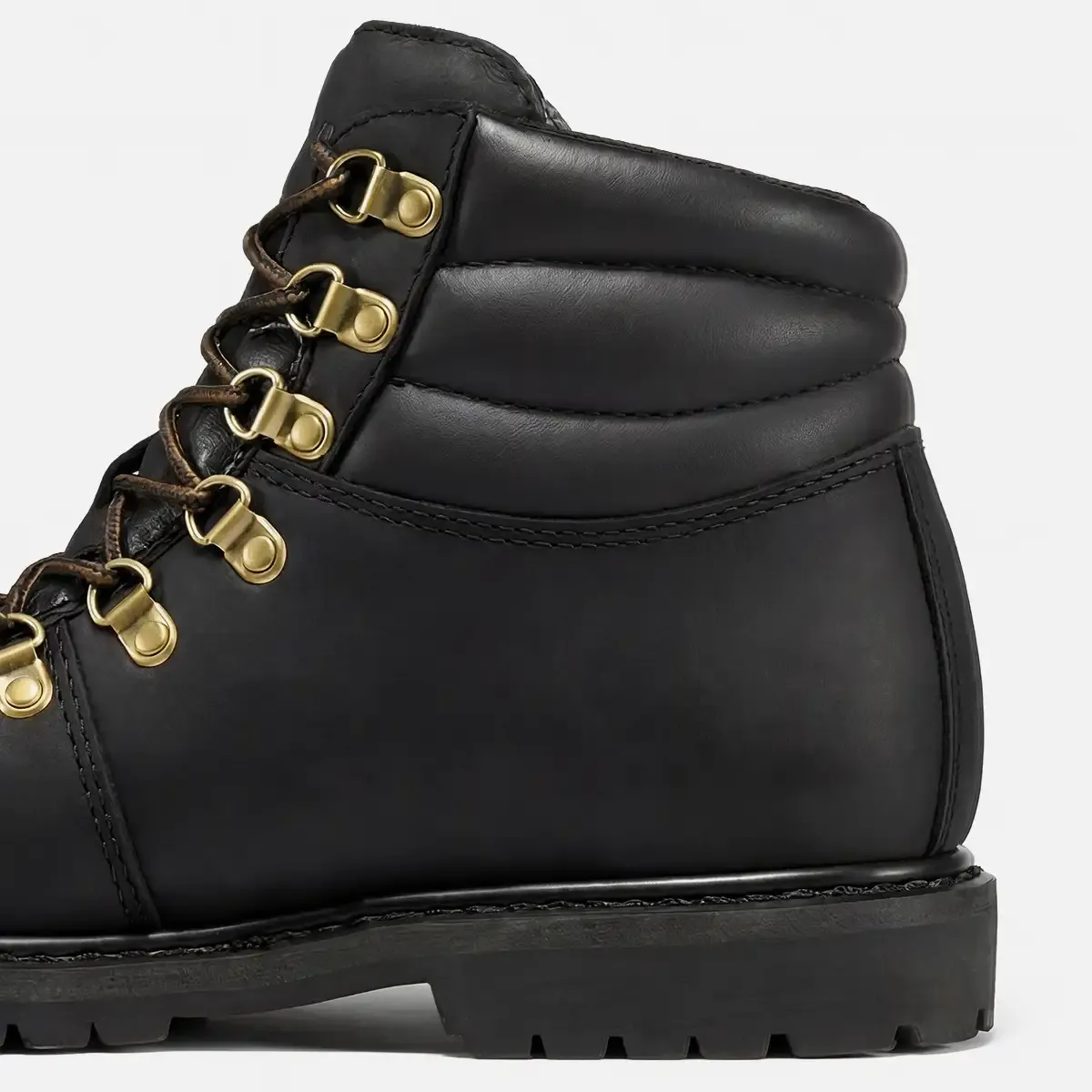 Men's RuggedWay Steel Toe Work Boots Black image6