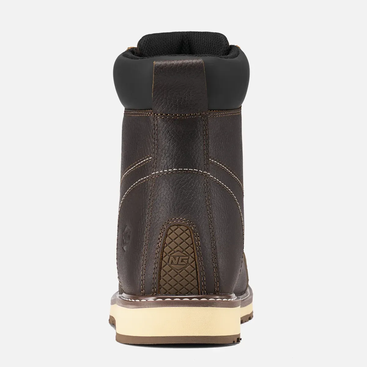 Men's RangeMaster Steel Toe Wedge Boots Dark Brown image5