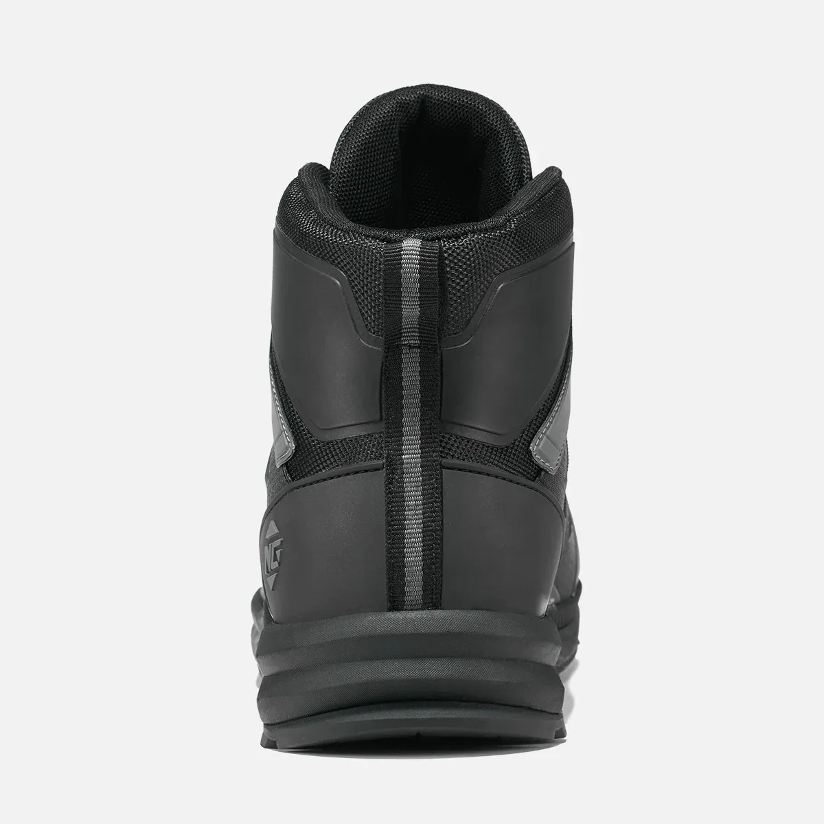 Men's TrueGrip Waterproof Steel Toe Work Shoes Black image5
