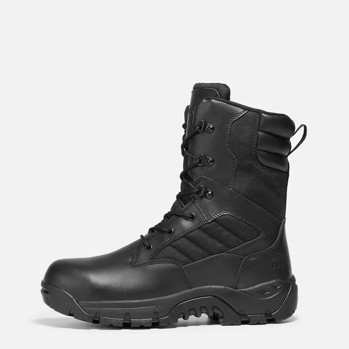 Men's Rampart Steel Toe Work Boots Black image2 Men's Rampart Steel Toe Work Boots Black image2